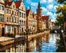 Gdańsk w Blasku Słońca 40x50 cm malowanie po numerach