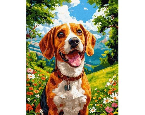 Mały Wędrowiec 40x50 cm