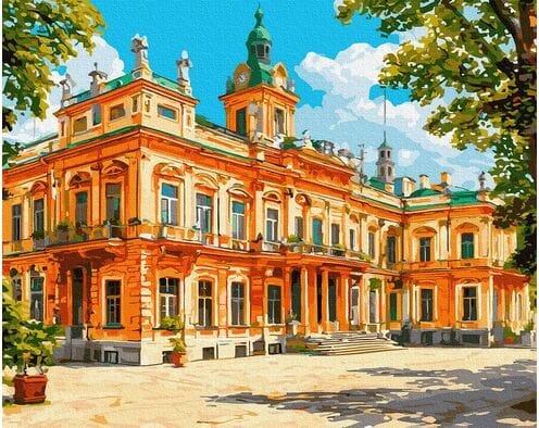 Pałac złotych refleksów 40x50 cm