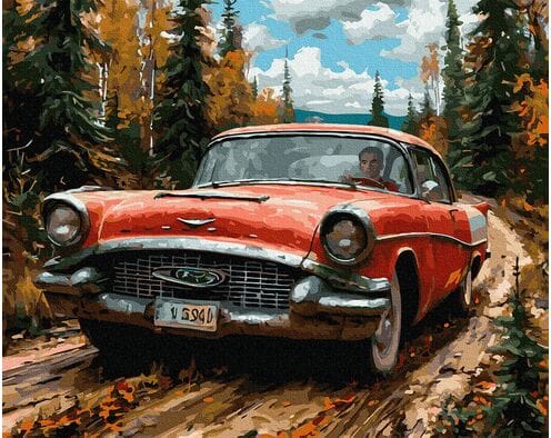 Wędrowiec czasu 40x50 cm