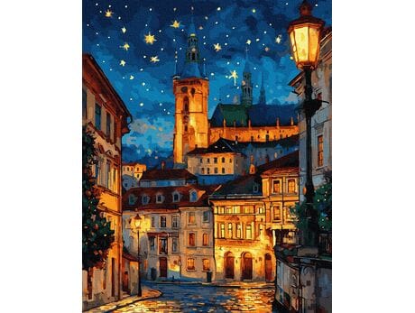 Miejska symfonia 40x50 cm malowanie po numerach