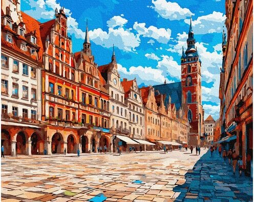 Spacer przez wieki 40x50 cm