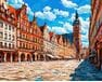 Spacer przez wieki 40x50 cm malowanie po numerach