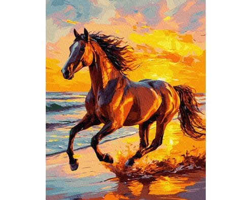 Pod niebem z bursztynu 40x50 cm