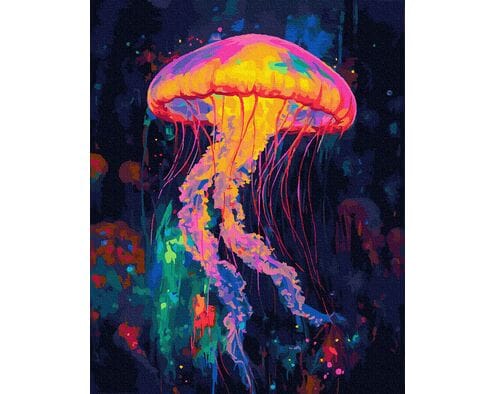 Błysk w głębinie 40x50 cm