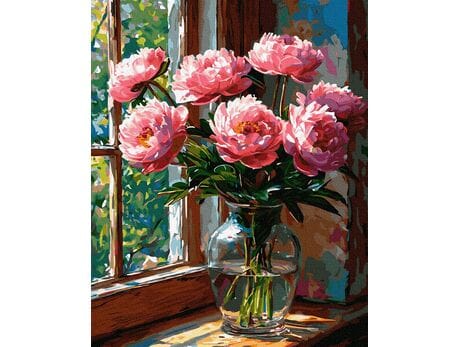 Dotyk wiosny 40x50 cm malowanie po numerach
