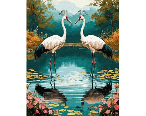 W odbiciu siebie 40x50 cm