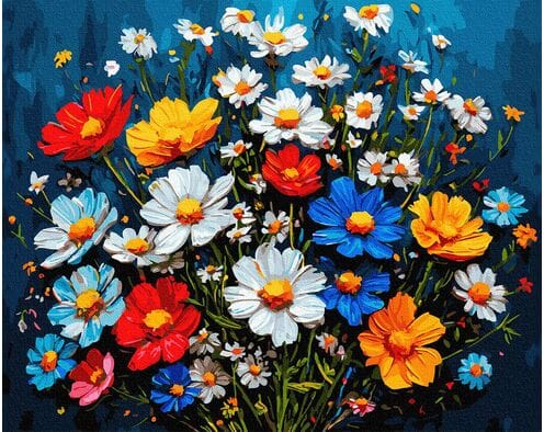 Ciemność, która rozkwita 40x50 cm