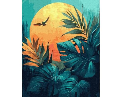 Tropikalne światło snu 40x50 cm