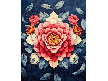 Oddech koloru 40x50 cm malowanie po numerach