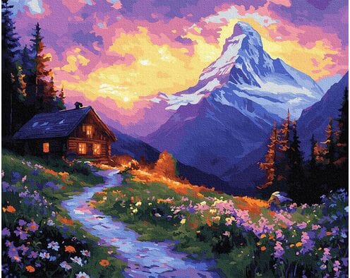 Cienie, które pachną lawendą 40x50 cm