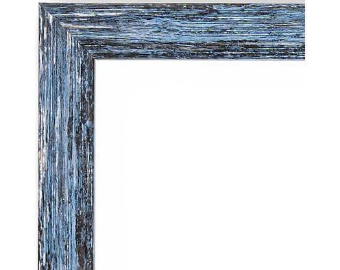 Rama do obrazów 40cm*50cm niebieskie postarzane drewno 1847