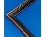 Rama do obrazów 40cm*50cm postarzane ciemne drewno ze złotem 2059 ramy do obrazów