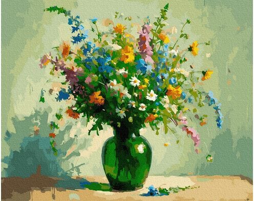 Zielony akord 40x50 cm