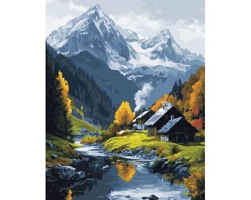 Granica pór roku 40x50 cm