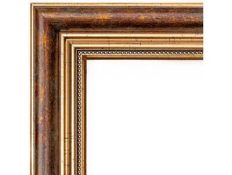 Rama do obrazów 40cm*50cm antyczne złoto ze starzonym drewnem 2172 ramy do obrazów