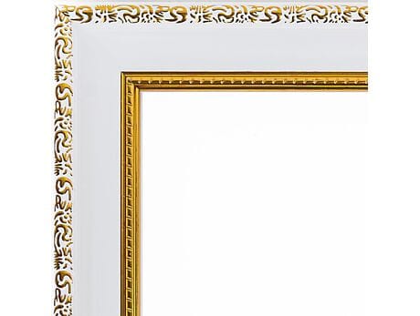 Rama do obrazów 40cm*50cm biały ze złotem 2271 ramy do obrazów