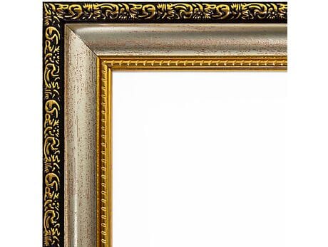 Rama do obrazów 40cm*50cm srebro ze złotem 2295 ramy do obrazów