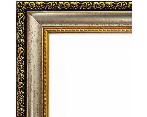 Rama do obrazów 40cm*50cm srebro ze złotem 2295