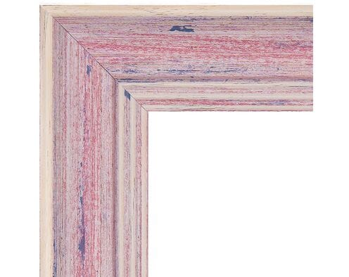 Rama do obrazów 40cm*50cm różowe postarzane drewno 2639
