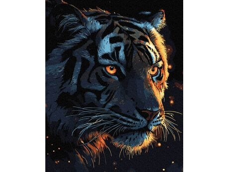 Oczy łowcy 40x50 cm malowanie po numerach