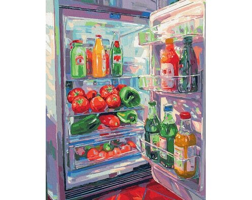 Chłodna fantazja 40x50 cm