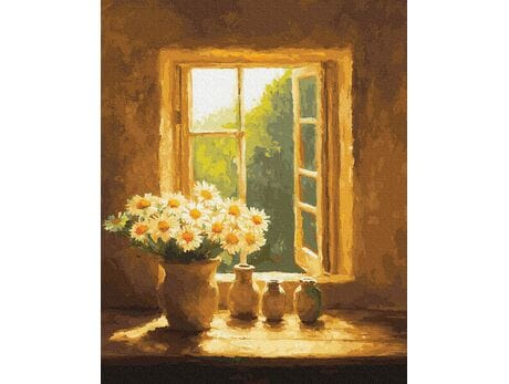 Zatrzymane popołudnie 40x50 cm malowanie po numerach