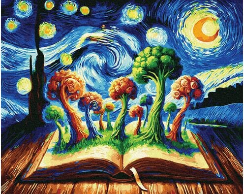 Opowieść, która uciekła z książki 40x50 cm