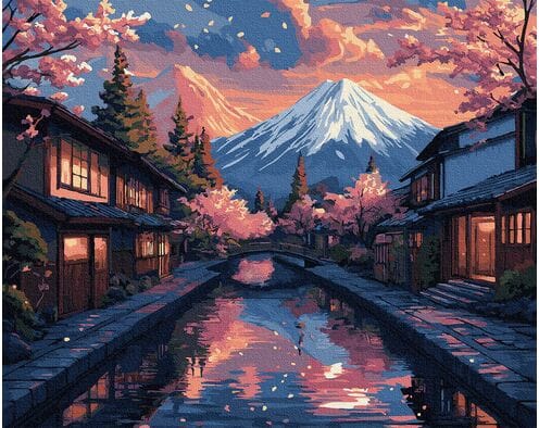 Przepływająca melancholia 40x50 cm