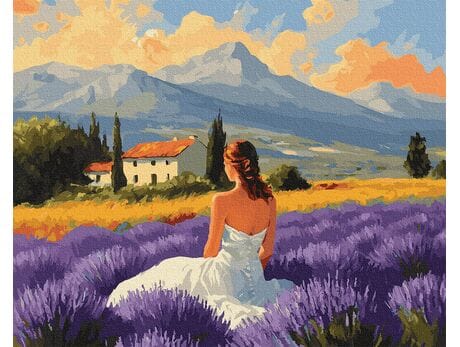 Za horyzontem myśli 40x50 cm malowanie po numerach