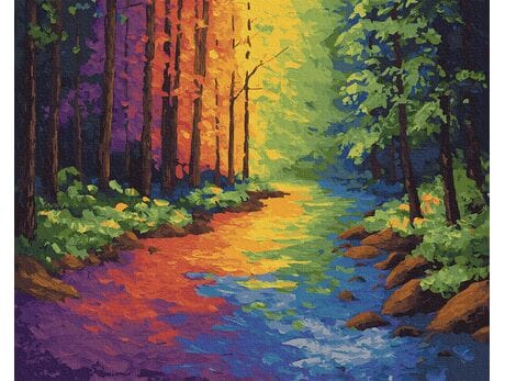 Droga marzeń 40x50 cm malowanie po numerach