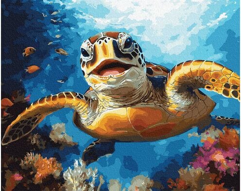 W objęciach oceanu 40x50 cm