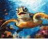 W objęciach oceanu 40x50 cm malowanie po numerach