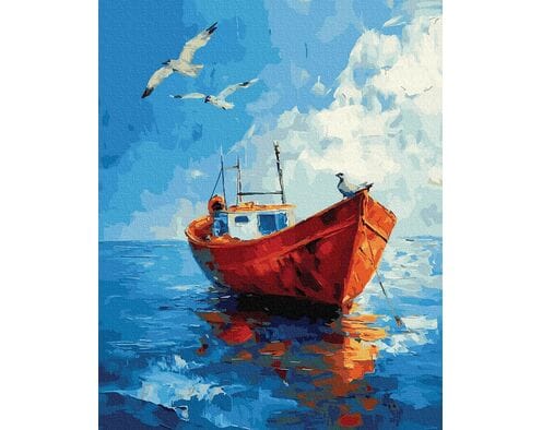 Pod skrzydłami wiatru 40x50 cm
