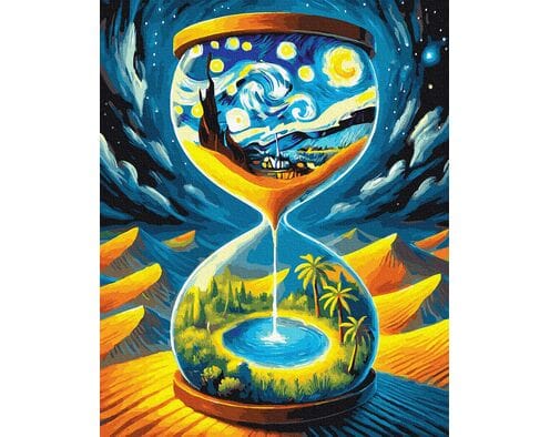 Klepsydra wszechświata 40x50 cm