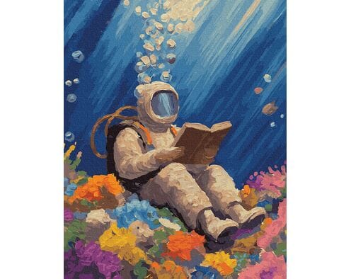 Książka na dnie oceanu 40x50 cm