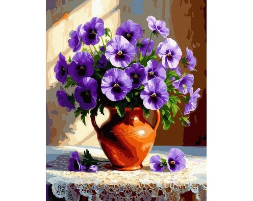 Kwiaty codzienności 40x50 cm