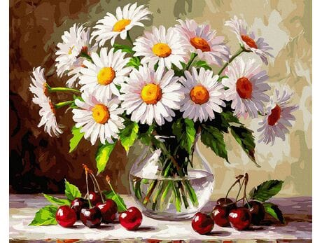 Letnia lekkość 40x50 cm malowanie po numerach