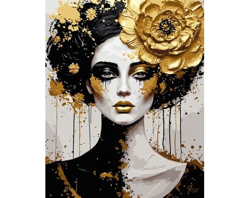 Dwie twarze jednej duszy 40x50 cm