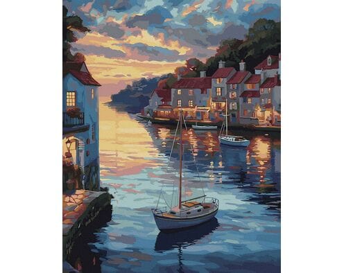 Ostatnie światło dnia 40x50 cm