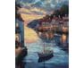 Ostatnie światło dnia 40x50 cm malowanie po numerach