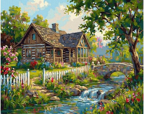 Swojski zakątek 40x50 cm