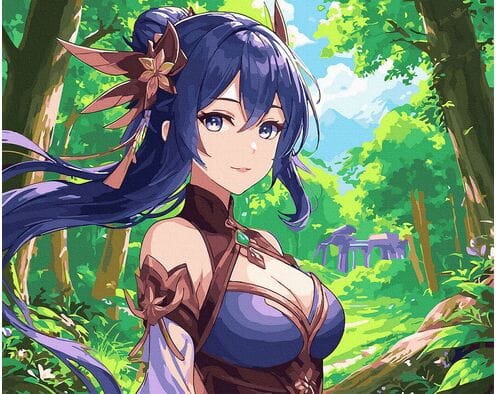 Magia anime 40x50 cm