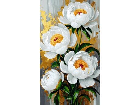 Rozkwit perfekcji 40x70 cm malowanie po numerach