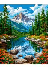 W krainie skał i nieba 50x65 cm