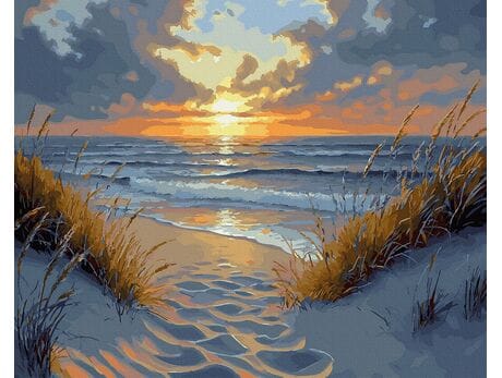 Linia spokoju 50x65 cm malowanie po numerach