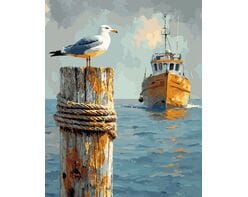 Strażniczka morza 50x65 cm