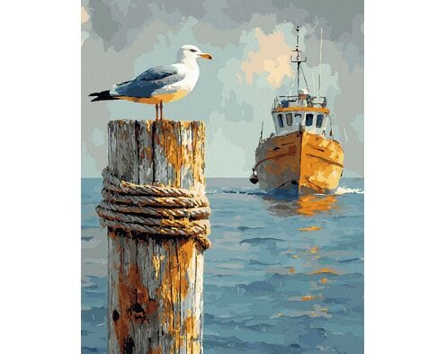 Strażniczka morza 50x65 cm