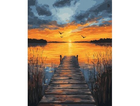 Pomost marzeń 50x65 cm malowanie po numerach