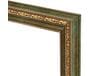 Rama do obrazów 40cm*50cm Zielone postarzane drewno ze złotem 4558 ramy do obrazów